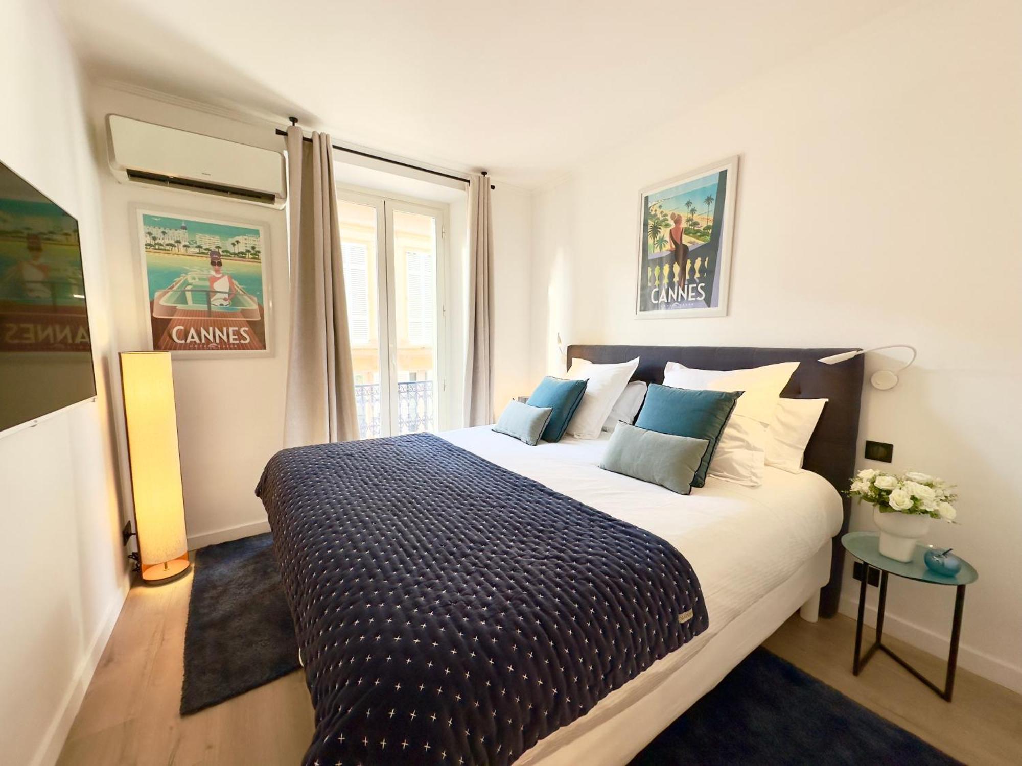Luxueux 3 Pieces 80M2 - 2Ch - 2 Sdb - 1Mn Beach Croisette Κάννες Εξωτερικό φωτογραφία