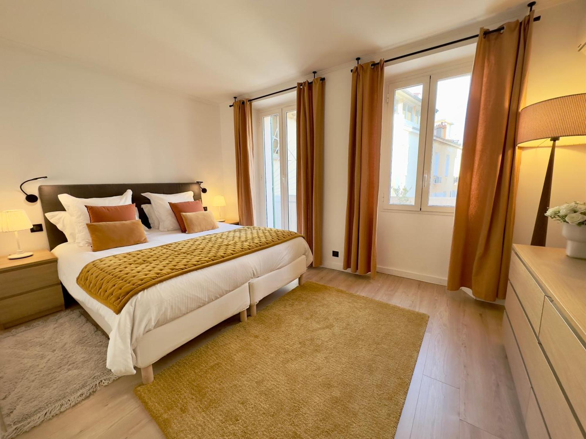 Luxueux 3 Pieces 80M2 - 2Ch - 2 Sdb - 1Mn Beach Croisette Κάννες Εξωτερικό φωτογραφία