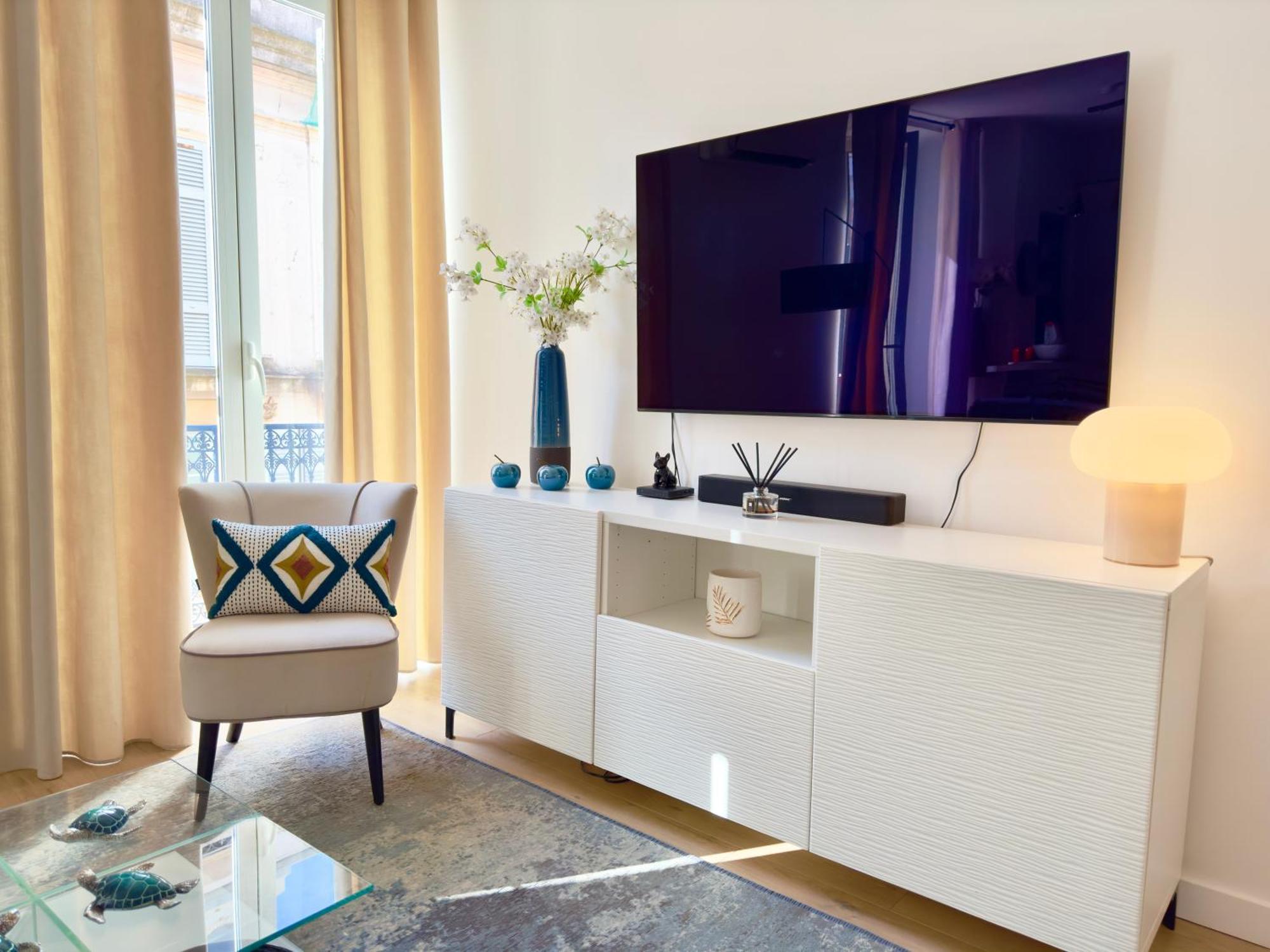 Luxueux 3 Pieces 80M2 - 2Ch - 2 Sdb - 1Mn Beach Croisette Κάννες Εξωτερικό φωτογραφία
